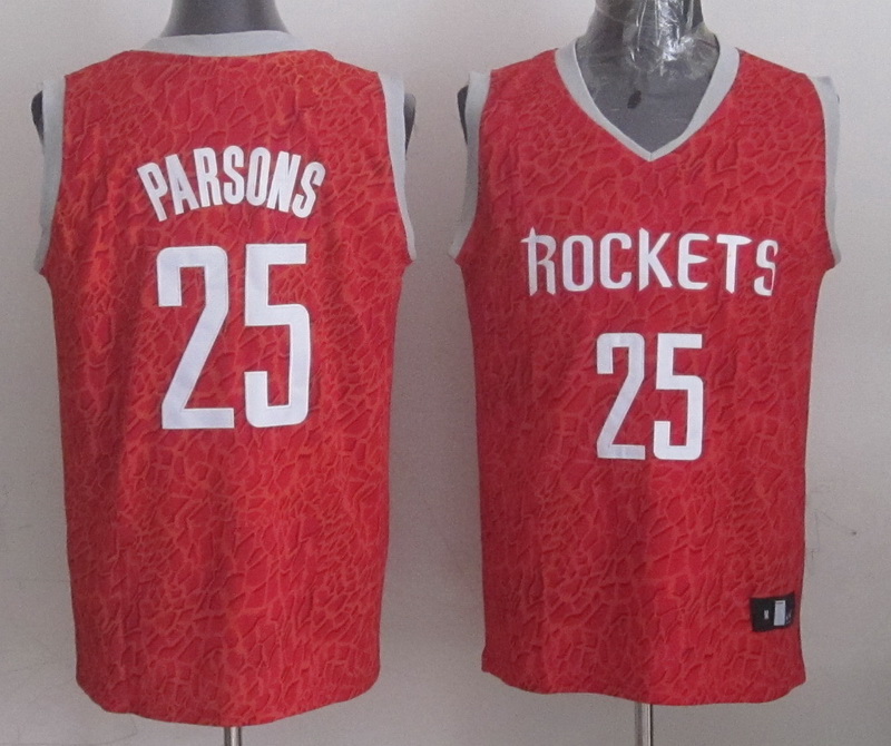 Rockets 25 Parsons Crazy Light Swingman Jerseys
