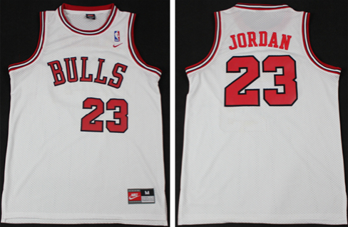 Bulls 23 Jordan White New Revolution 30 Swingman Jerseys