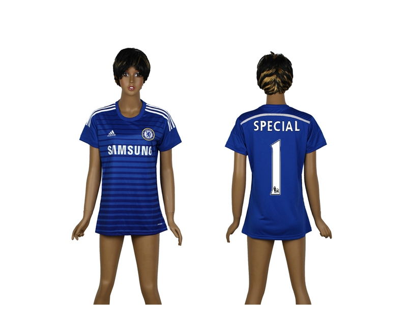 2014-15 Chelsea 1 Special Home Thailand Women Soccer Jersey