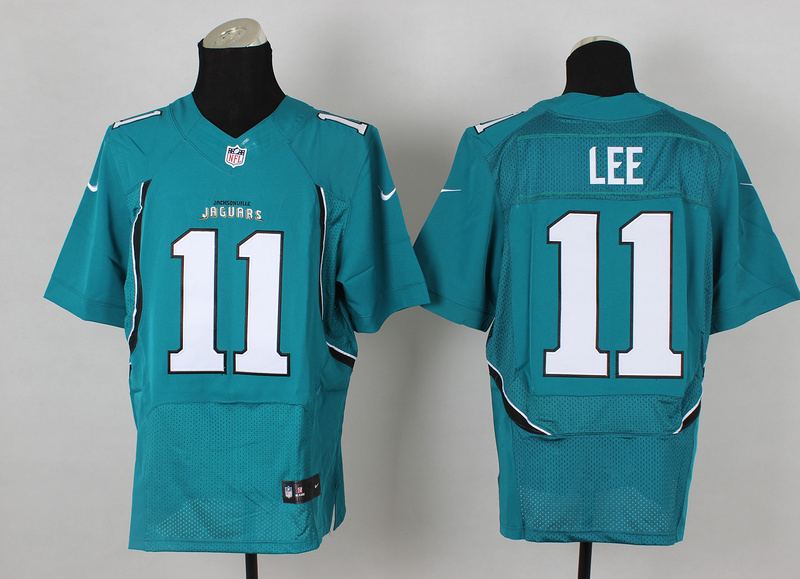 Nike Jaguars 11 Lee Teal Elite Jersey Nike Jaguars 11 Lee Teal Elite Jersey