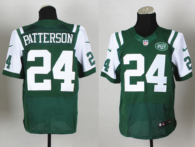 Nike Jets 24 Patterson Green Elite Jersey