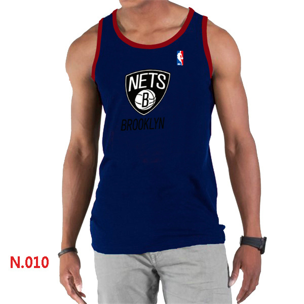 Brooklyn Nets Big & Tall Primary Logo Men D.Blue Tank Top