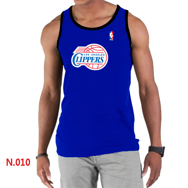Los Angeles Clippers Big & Tall Primary Logo Men Blue Tank Top