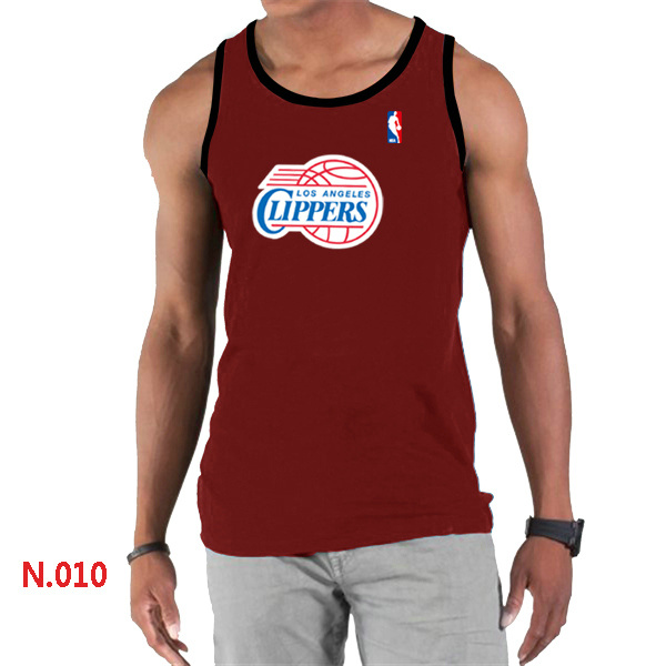 Los Angeles Clippers Big & Tall Primary Logo Men Red Tank Top