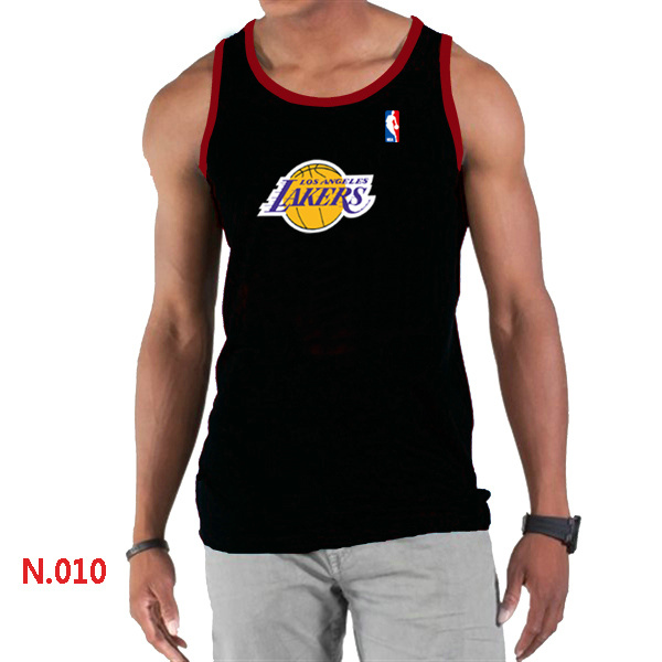 Los Angeles Lakers Big & Tall Primary Logo Men Black Tank Top