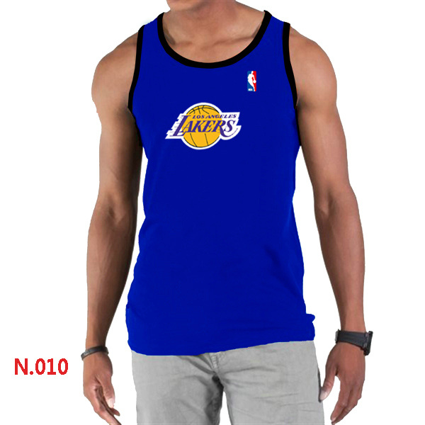 Los Angeles Lakers Big & Tall Primary Logo Men Blue Tank Top