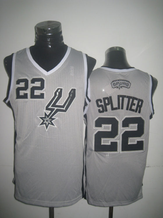 Spurs 22 Splitter Grey New Revolution 30 Jerseys