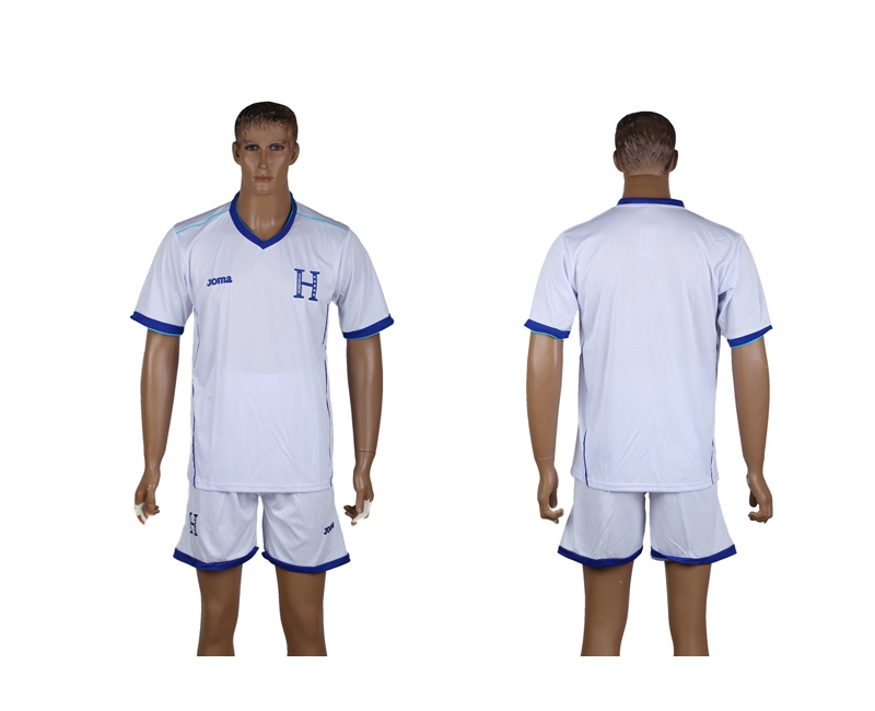 Honduras 2014 World Cup Home Soccer Jersey