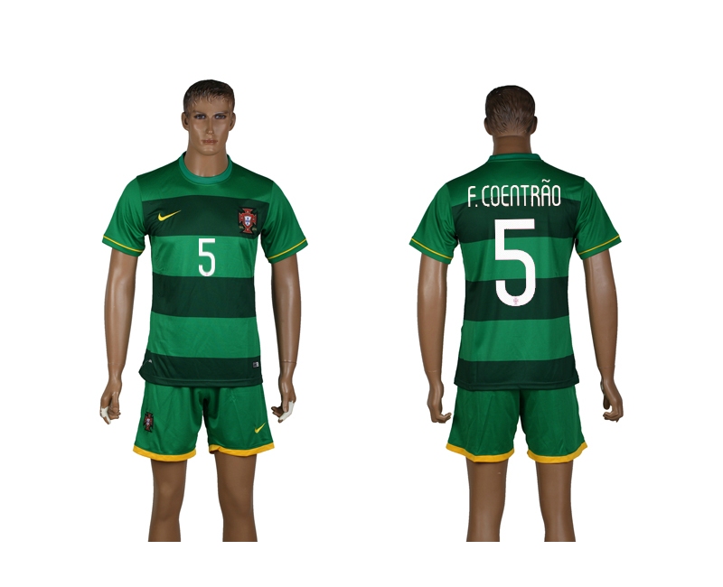 Portugal 5 F.Coentrao 2014 World Cup Third Away Soccer Jersey