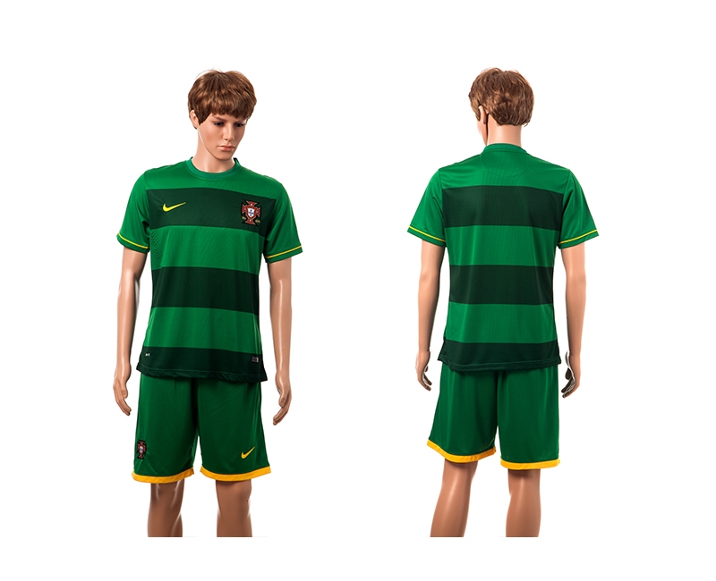 Portugal 2014 World Cup Third Away Soccer Jersey