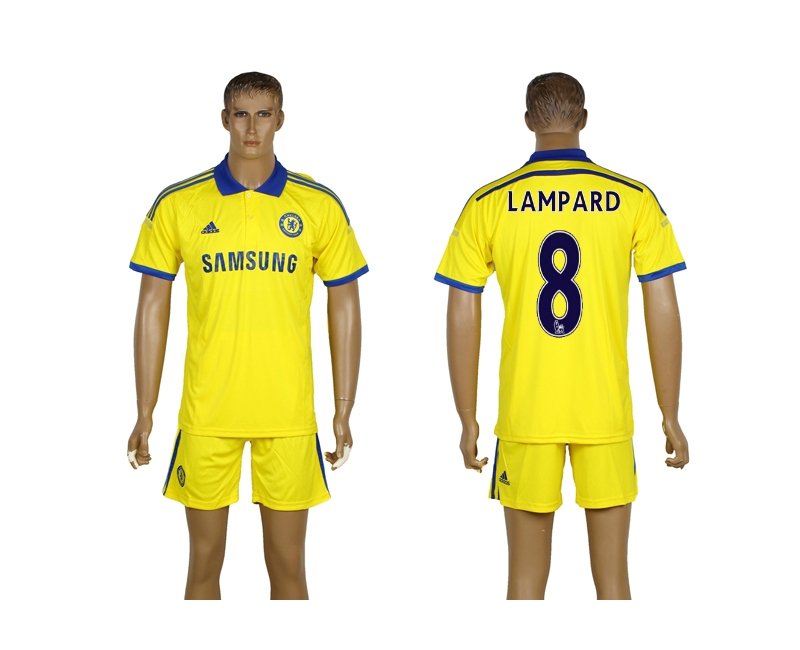 2014-15 Chelsea 8 Lampard Away Soccer Jersey