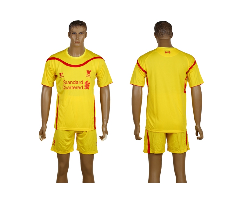 2014-15 Liverpool Away Soccer Jersey