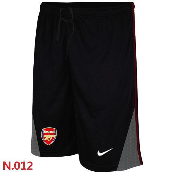 Nike Arsenal Soccer Shorts Black - Click Image to Close
