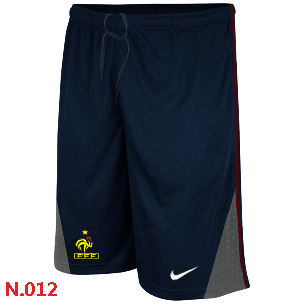 Nike France 2014 World Cup Soccer Performance Shorts D.Blue - Click Image to Close