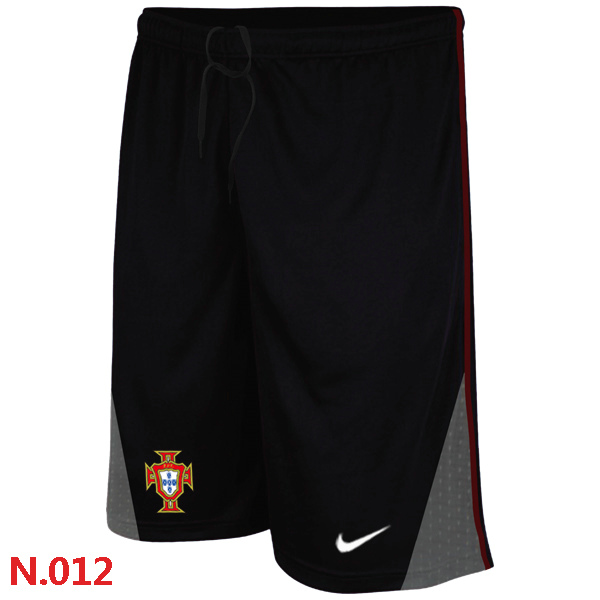 Nike Portugal 2014 World Cup Soccer Performance Shorts Black