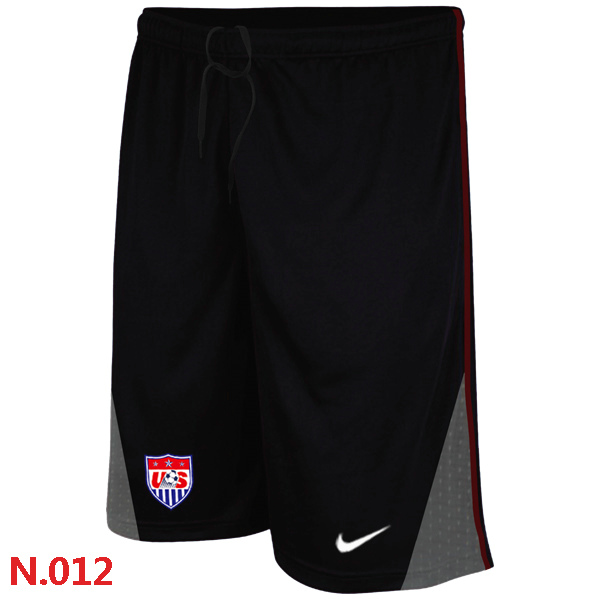 Nike USA 2014 World Cup Soccer Performance Shorts Black