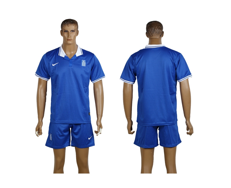 Greece 2014 World Cup Away Soccer Jersey