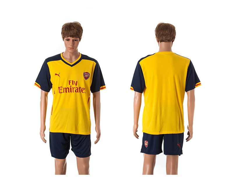 2014-15 Arsenal Away Soccer Jersey