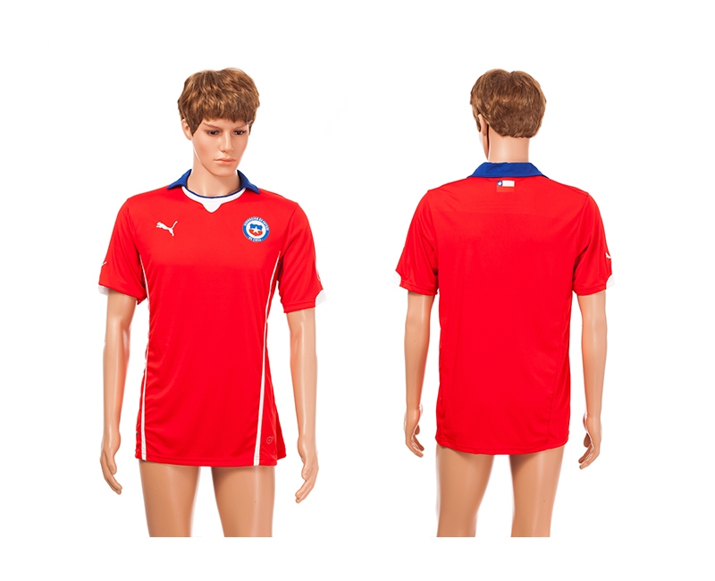 Chile 2014 World Cup Home Thailand Jerseys
