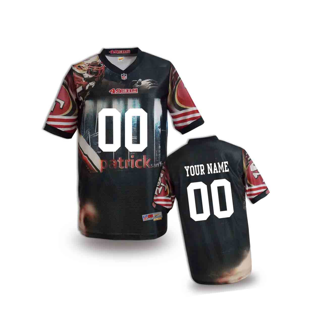 Nike 49ers Customized Fashion Stitched Youth Jerseys04