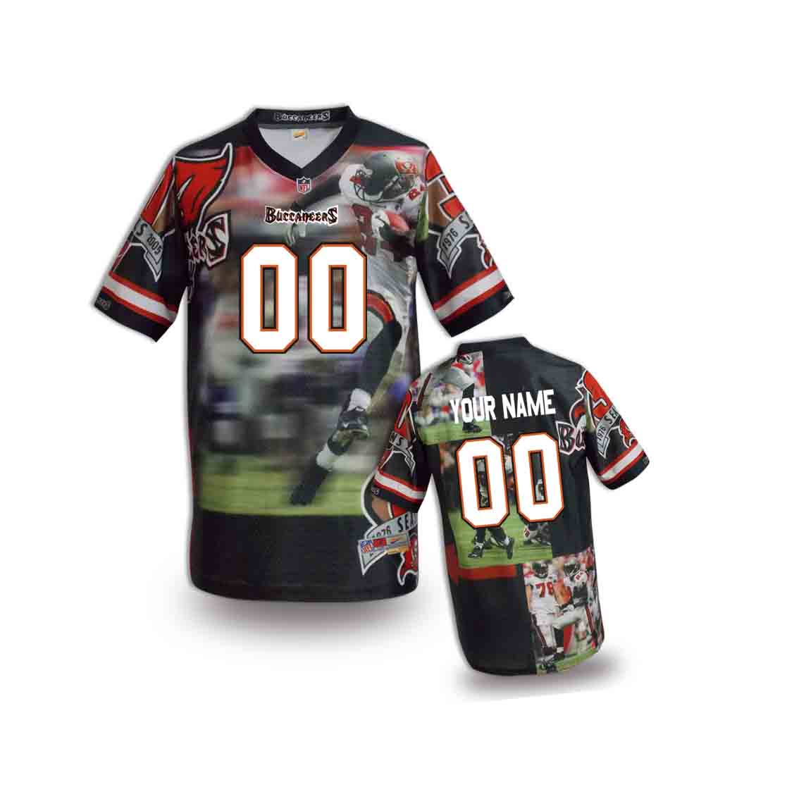 Nike Buccaneers Customized Fashion Stitched Youth Jerseys03 - Click Image to Close