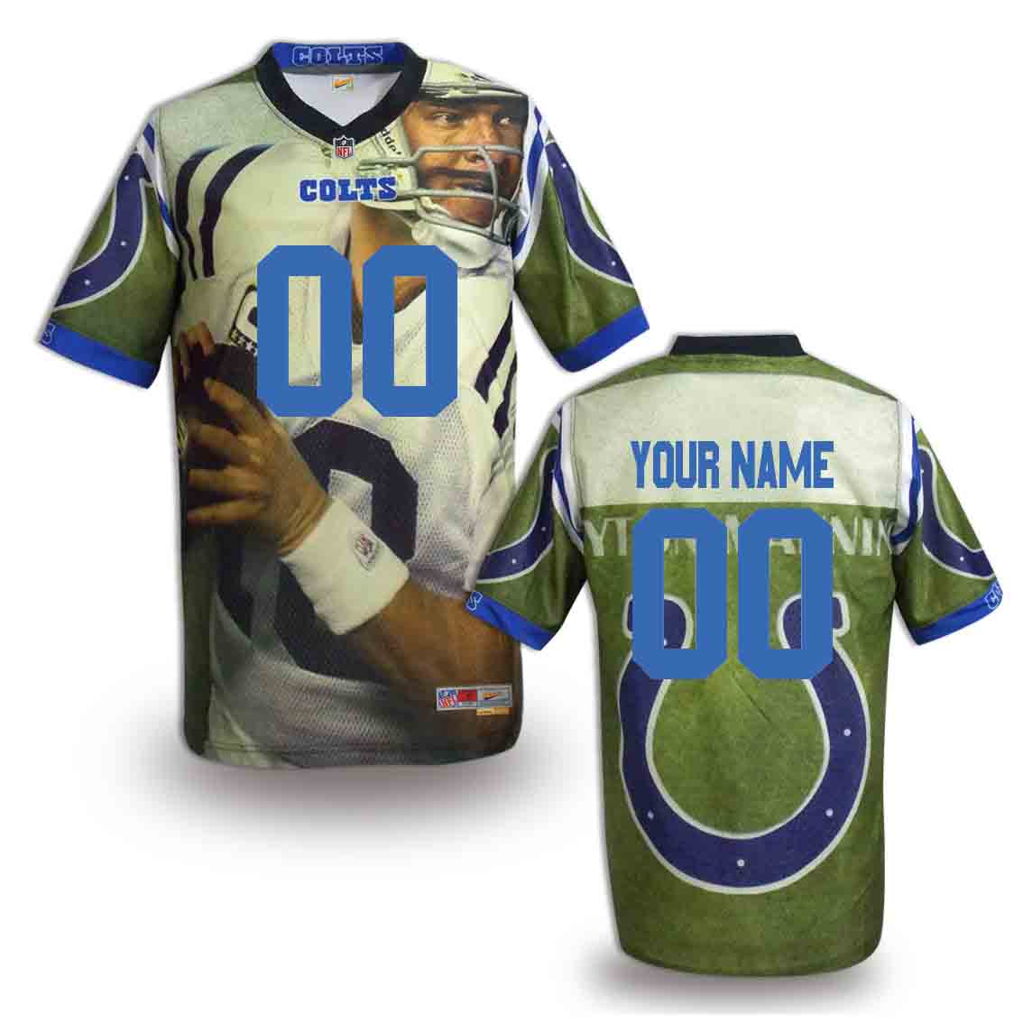 Nike Colts Customized Fashion Stitched Jerseys02