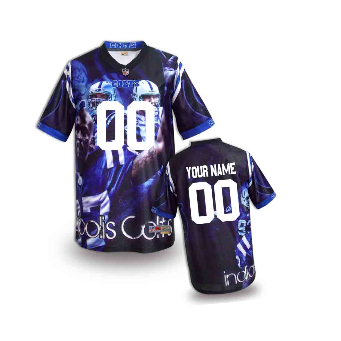 Nike Colts Customized Fashion Stitched Youth Jerseys02