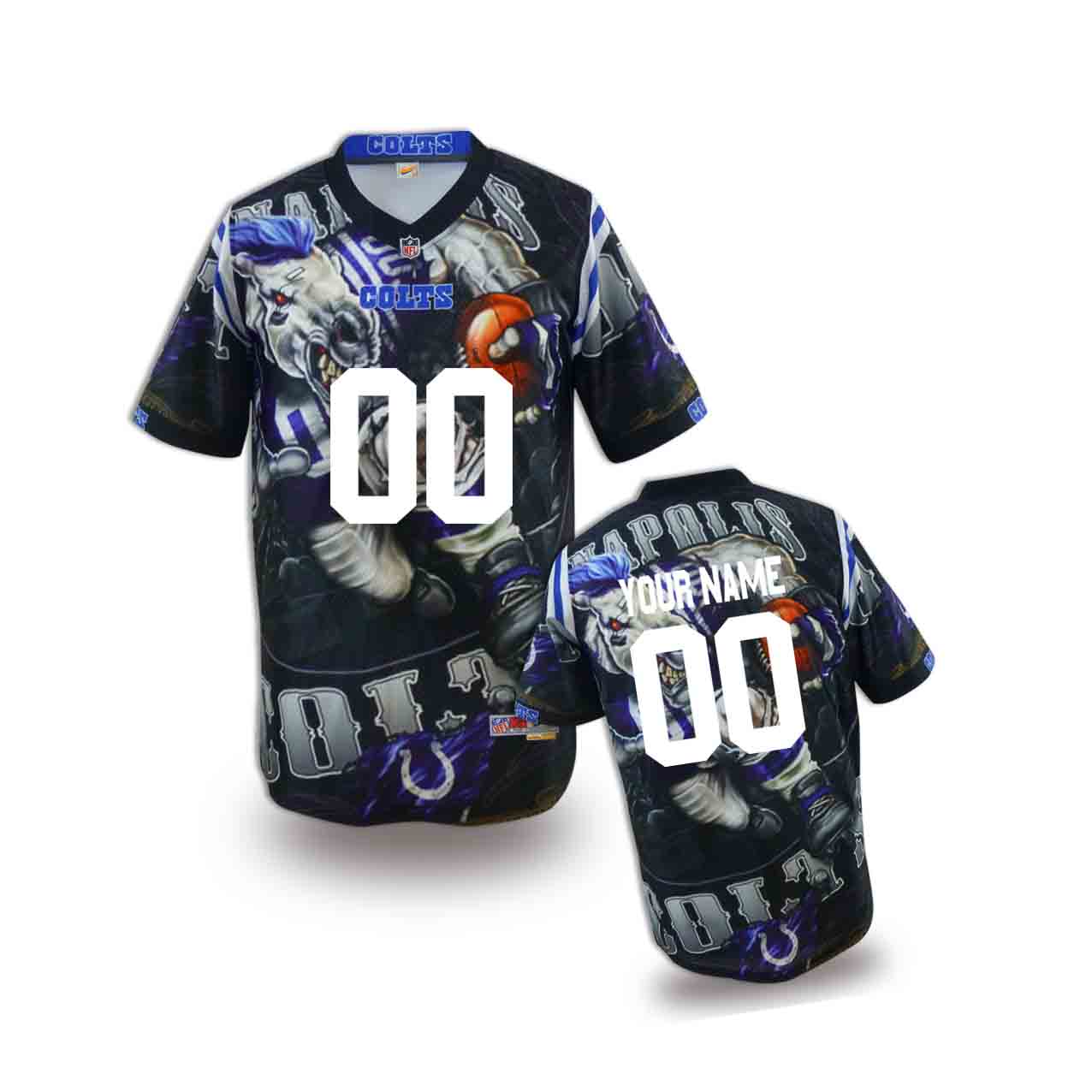 Nike Colts Customized Fashion Stitched Youth Jerseys04