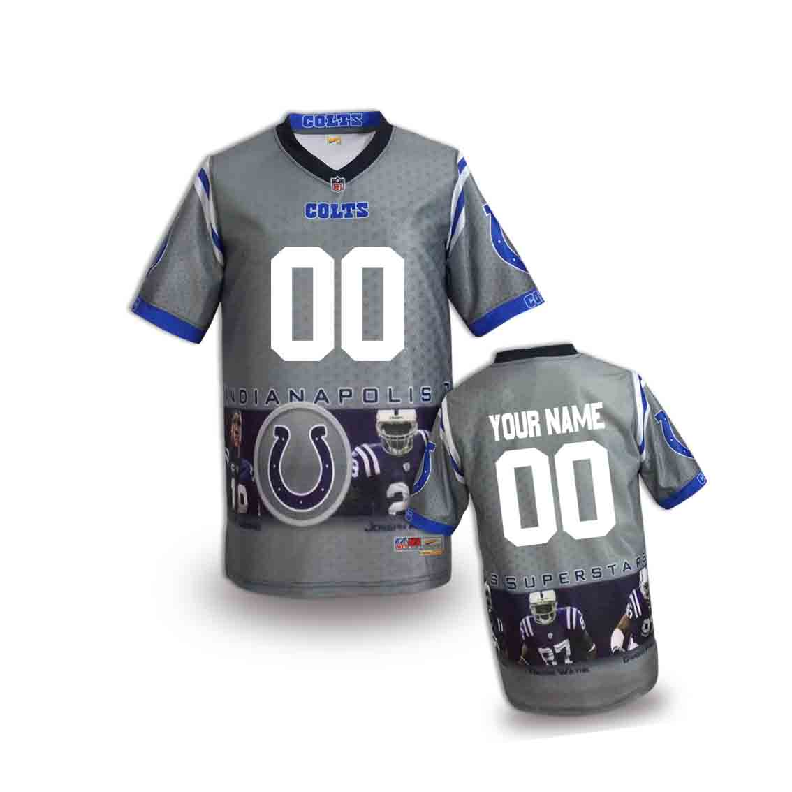 Nike Colts Customized Fashion Stitched Youth Jerseys06