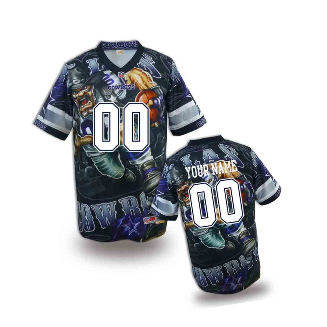 Nike Cowboys Customized Fashion Stitched Youth Jerseys04