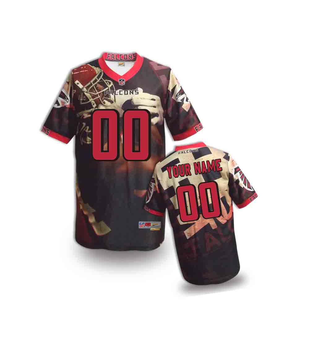 Nike Falcons Customized Fashion Stitched Youth Jerseys02