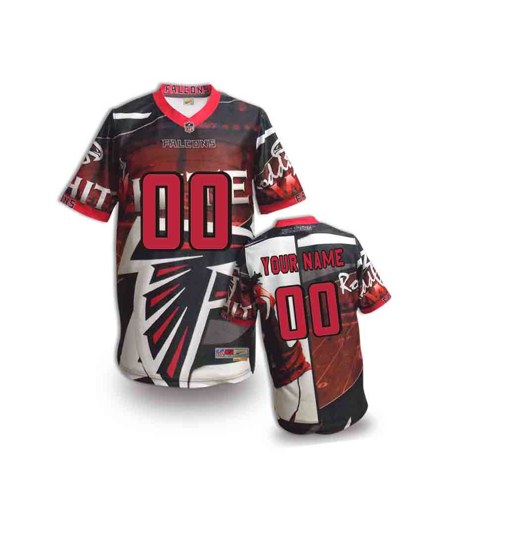 Nike Falcons Customized Fashion Stitched Youth Jerseys04