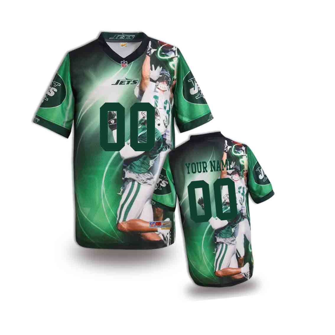 Nike Jets Customized Fashion Stitched Youth Jerseys02