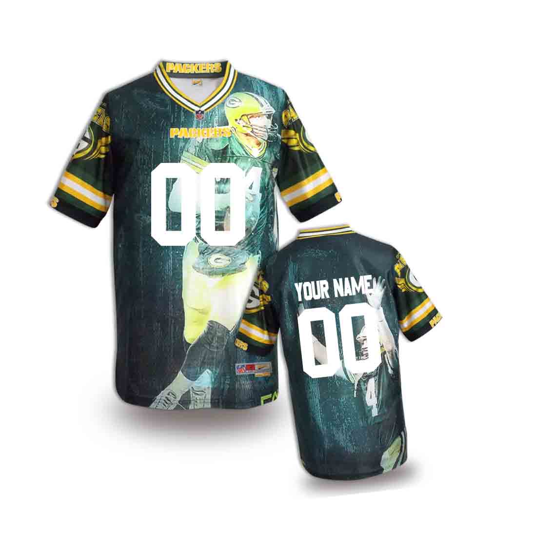 Nike Packers Customized Fashion Stitched Youth Jerseys06 - Click Image to Close