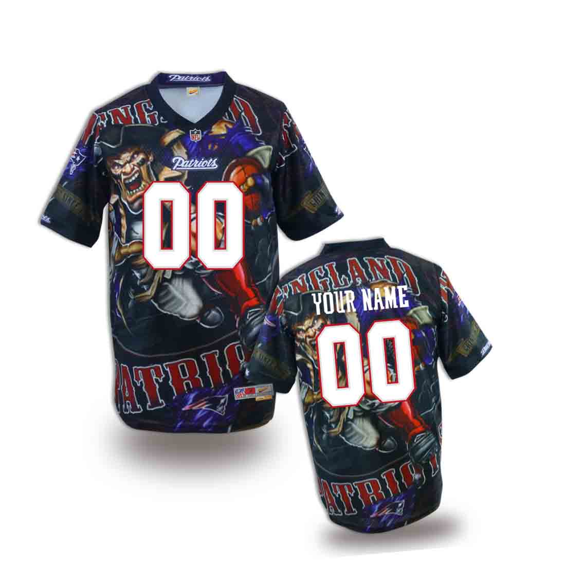 Nike Patriots Customized Fashion Stitched Youth Jerseys03