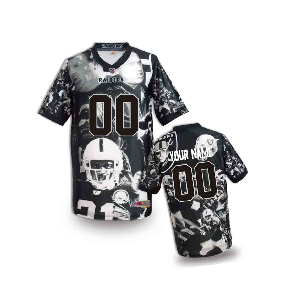 Nike Raiders Customized Fashion Stitched Youth Jerseys02