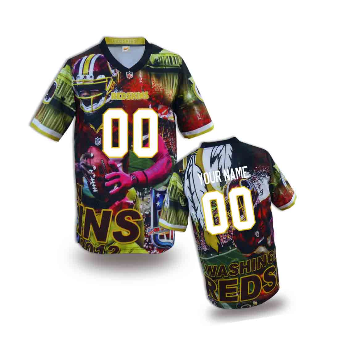 Nike Redskins Customized Fashion Stitched Youth Jerseys05