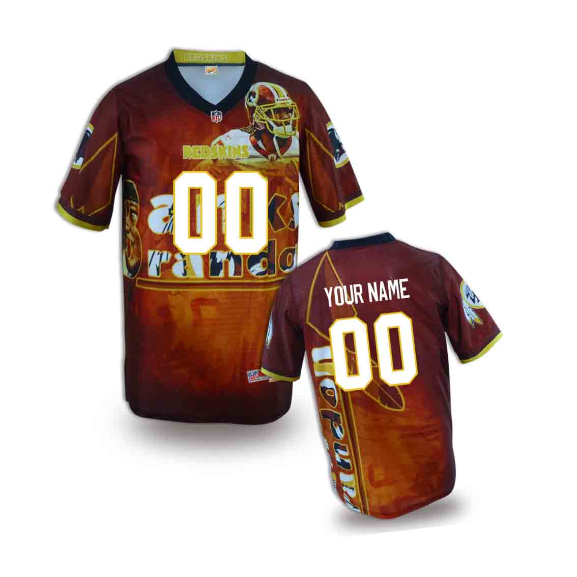 Nike Redskins Customized Fashion Stitched Youth Jerseys06