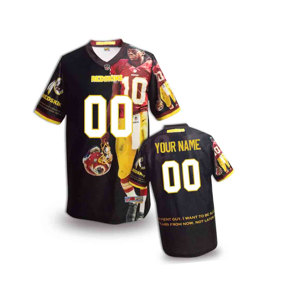Nike Redskins Customized Fashion Stitched Youth Jerseys07