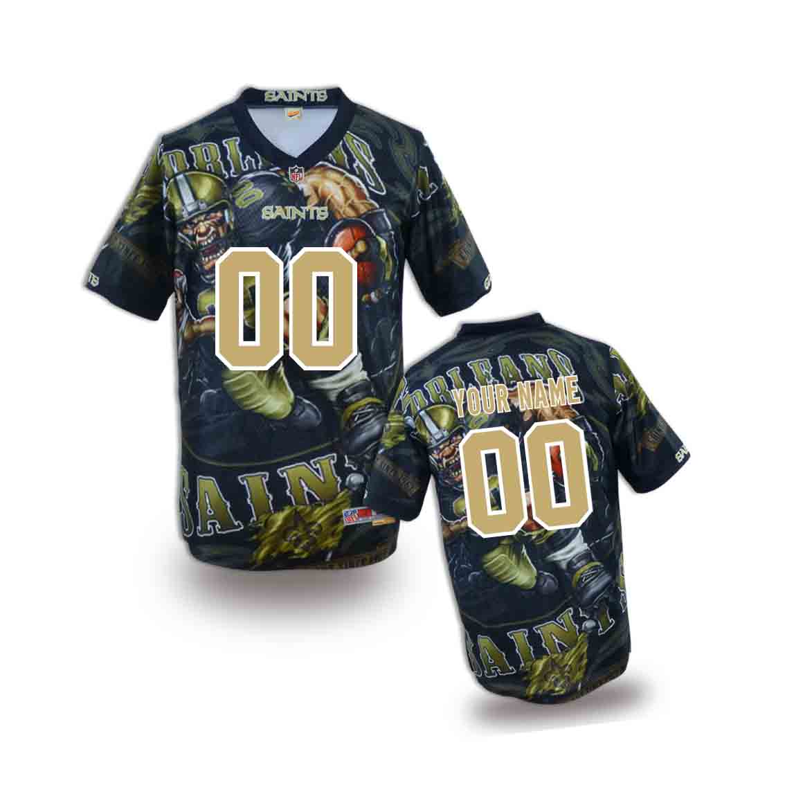 Nike Saints Customized Fashion Stitched Youth Jerseys01