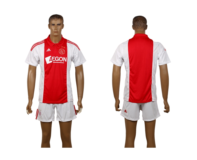 2014-15 Ajax Home Soccer Jersey