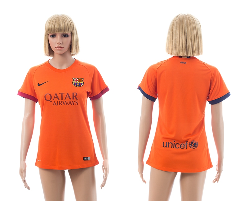 2014-15 Barcelona Away Women Jerseys