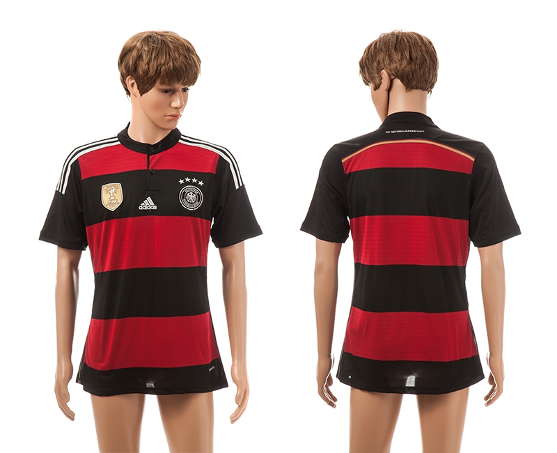 Germany 4-Star 2014 World Cup Champions Away Thailand Jerseys