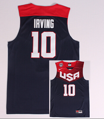 USA 10 Irving Blue 2014 Jerseys - Click Image to Close