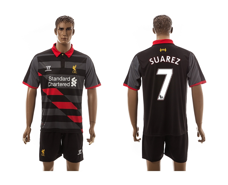 2014-15 Liverpool 7 Suarez Third Away Jerseys 2014-15 Liverpool 7 Suarez Third Away Jerseys