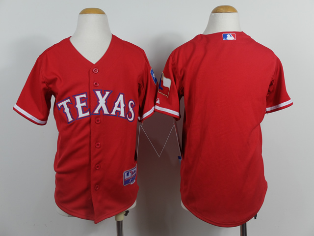 Rangers Blank Red Youth Jersey