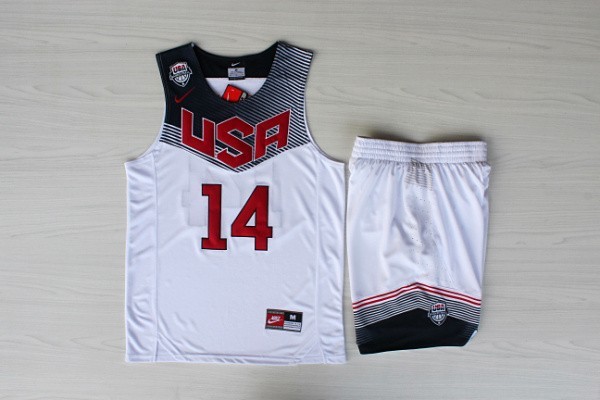 USA Basketball 2014 Dream Team 14 Davis White Suits - Click Image to Close
