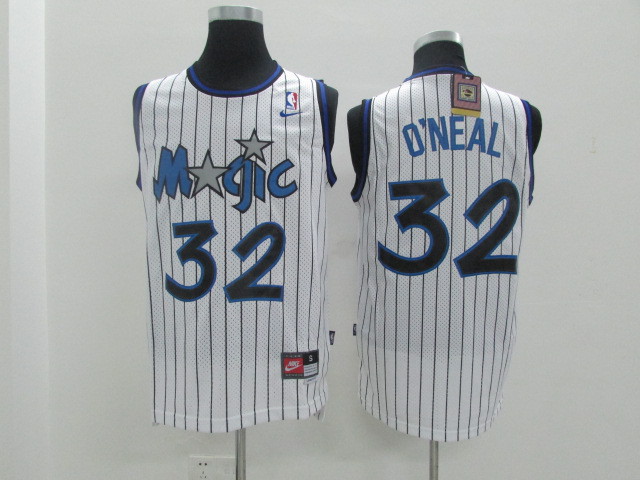 Magic 32 O'Neal White Revolution 30 Jerseys