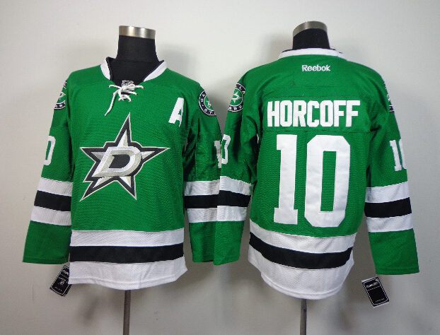 Stars 10 Horcoff Green Jerseys