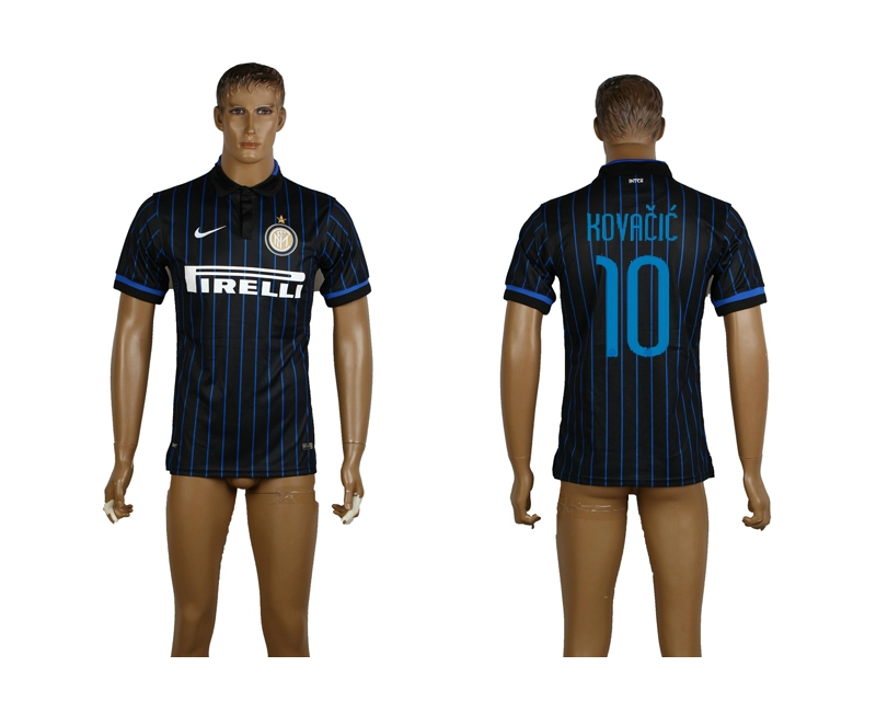 2014-15 Inter Milan 10 Kovacic Home Thailand Jerseys